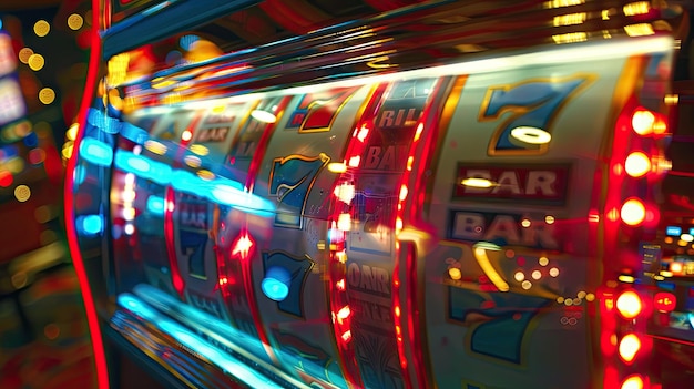 Thoughtfully designed arcade exhibition space with geometric lighting